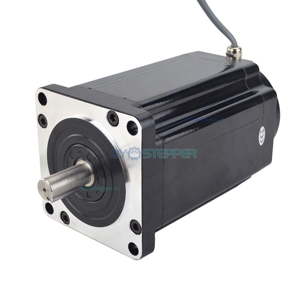 Nema 52 3-Phase Stepper Motor Bipolar 1.2 Deg 30 Nm(4249.2oz.in) 5.0A 130x130x200mm High Torque